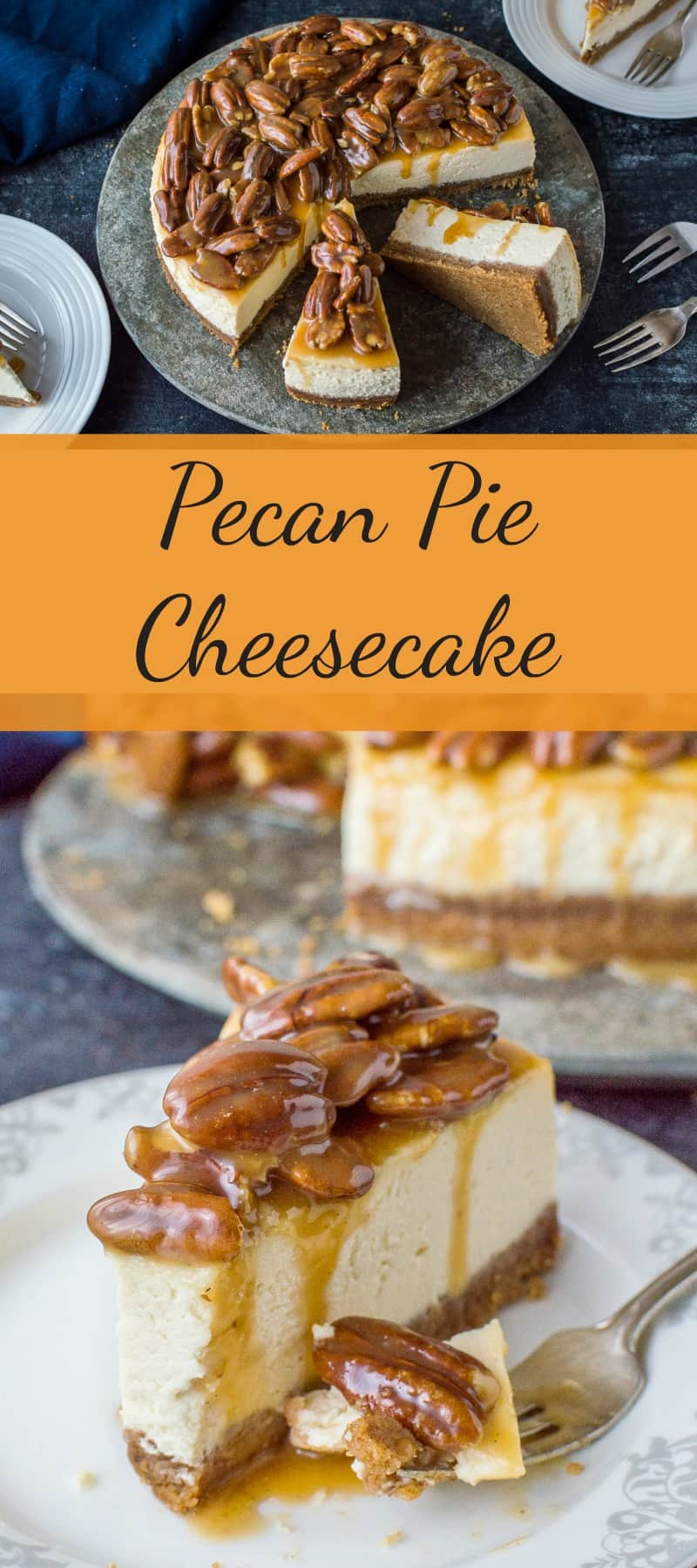 Pecan pie cheesecake pinterest