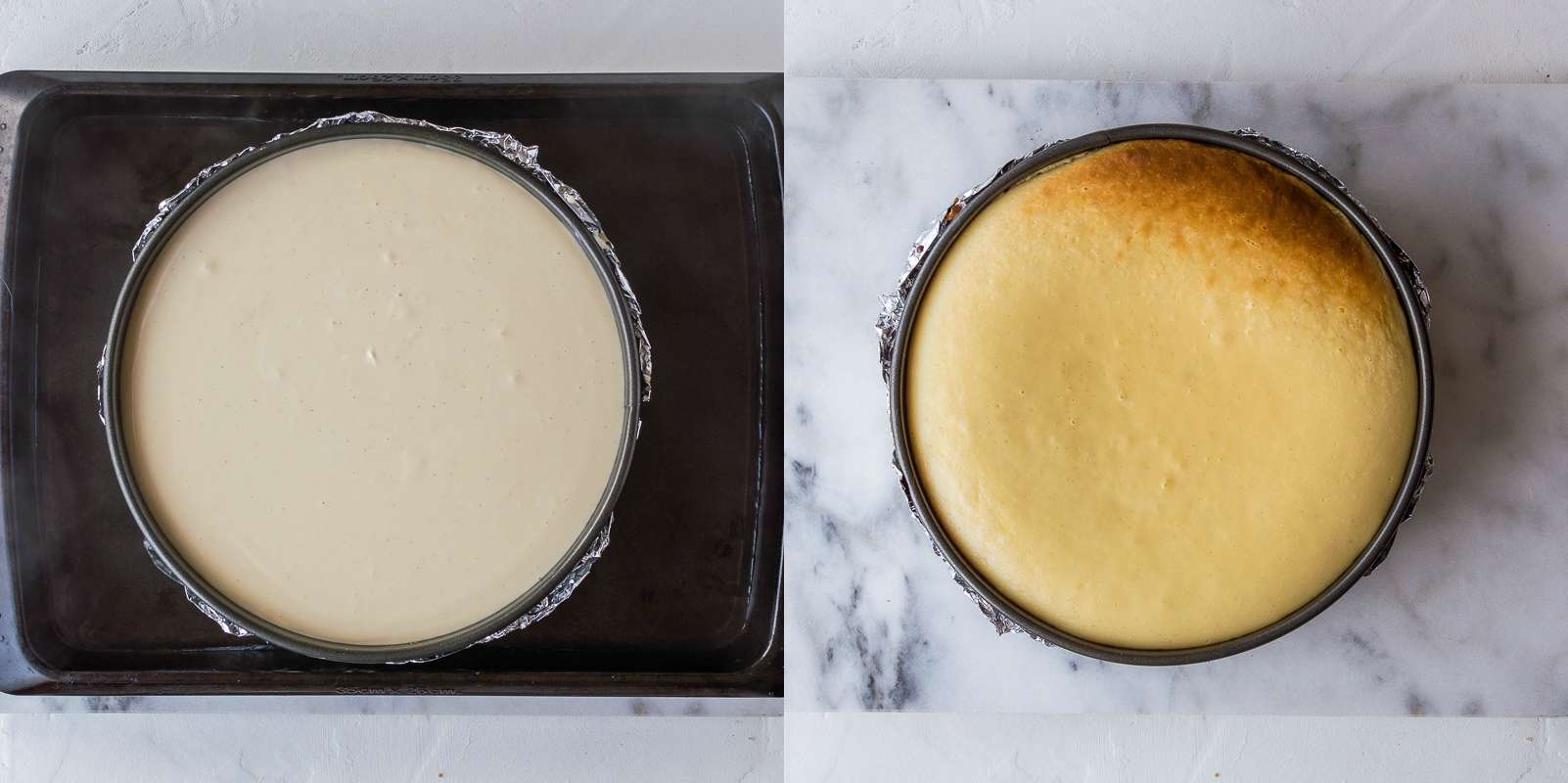 Pecan pie cheesecake step 3