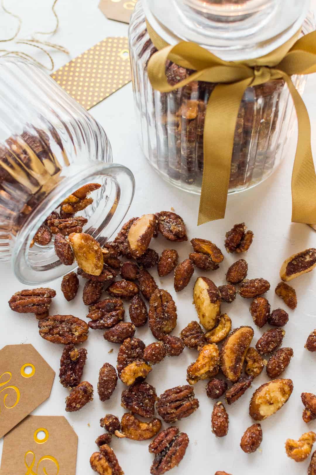 Spiced Honey Roasted Nuts