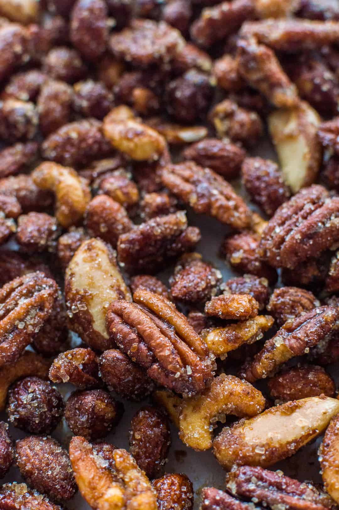 Spicy honey roast nuts