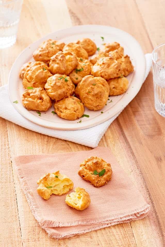 Cheese gougeres