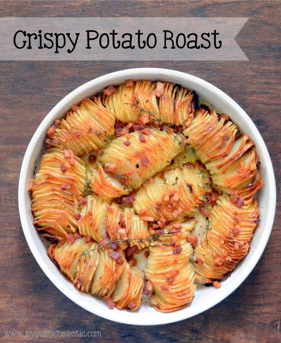 Crispy potato roast