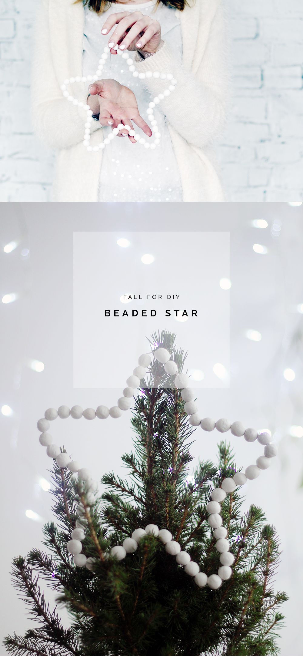 Diy beaded star christmas tree topper ideas 