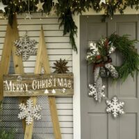 Diy christmas door decorations