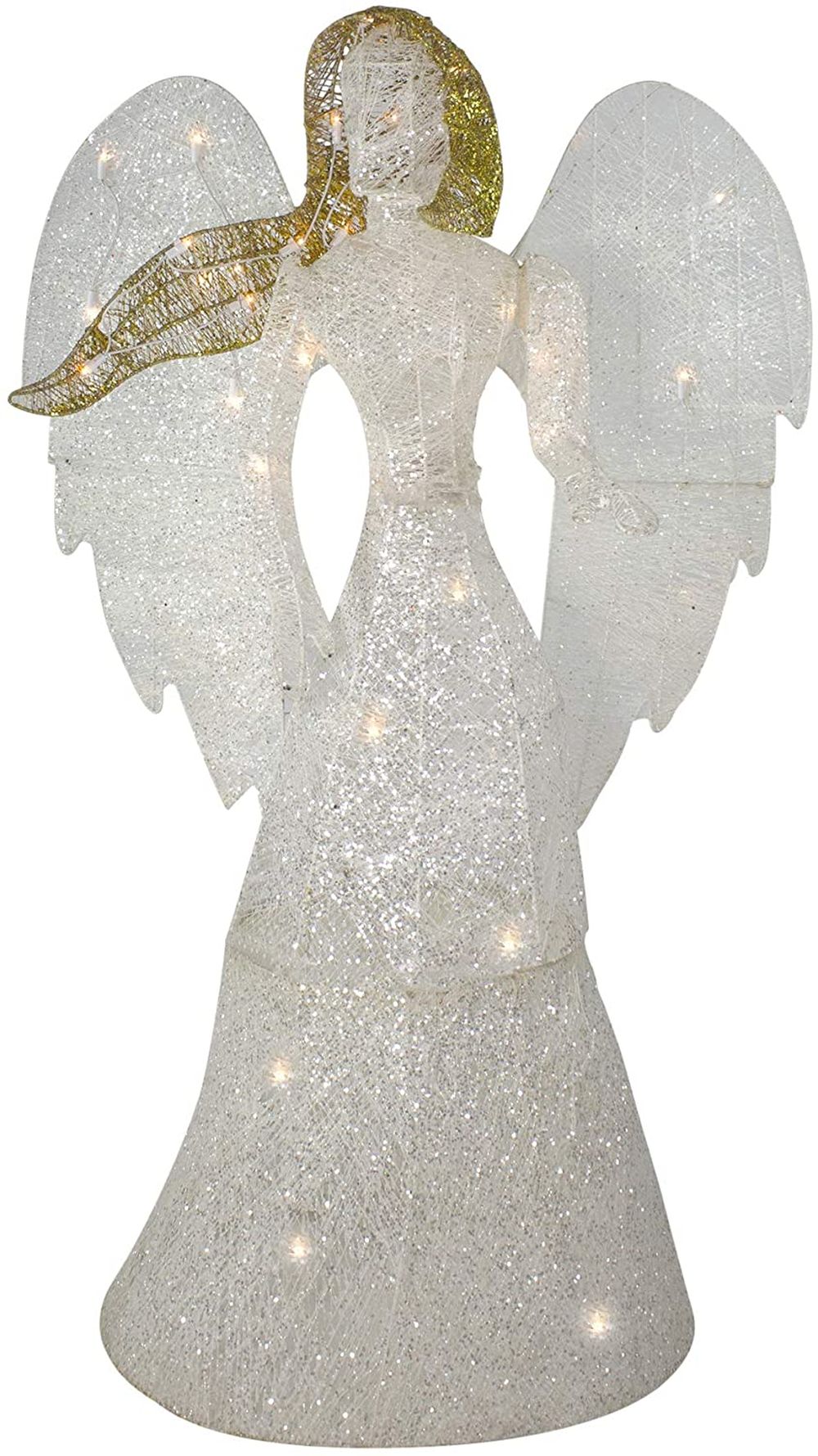 Led lighted christmas outdoor angel decorations