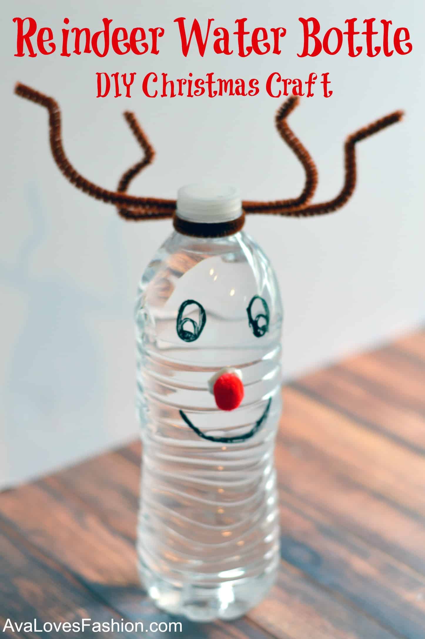 Reindeer water bottles