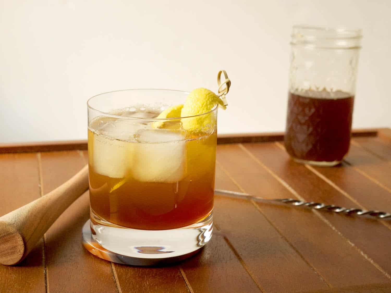 Tangy cider fizz