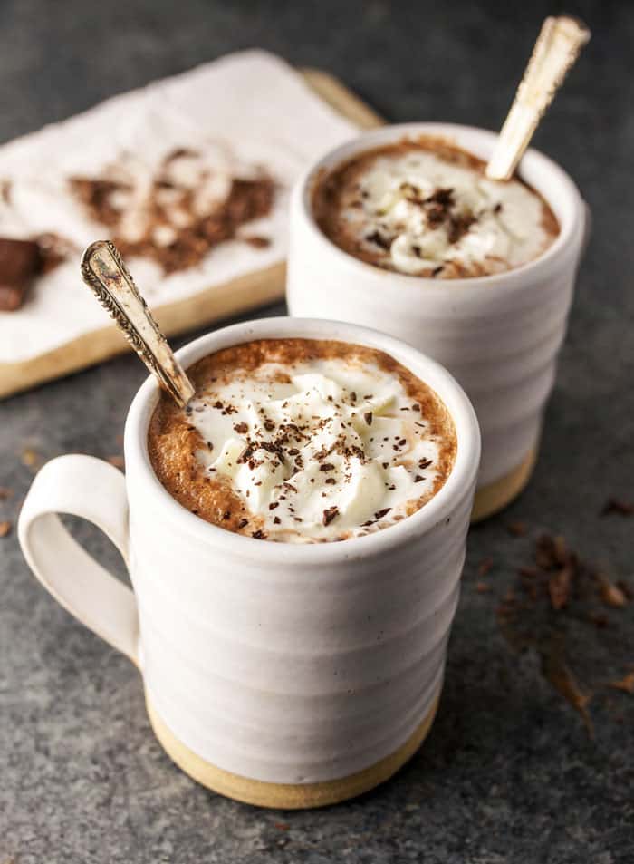 Almond milk hot chocolate recipe