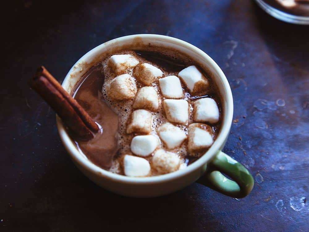Cinnamon hot chocolate