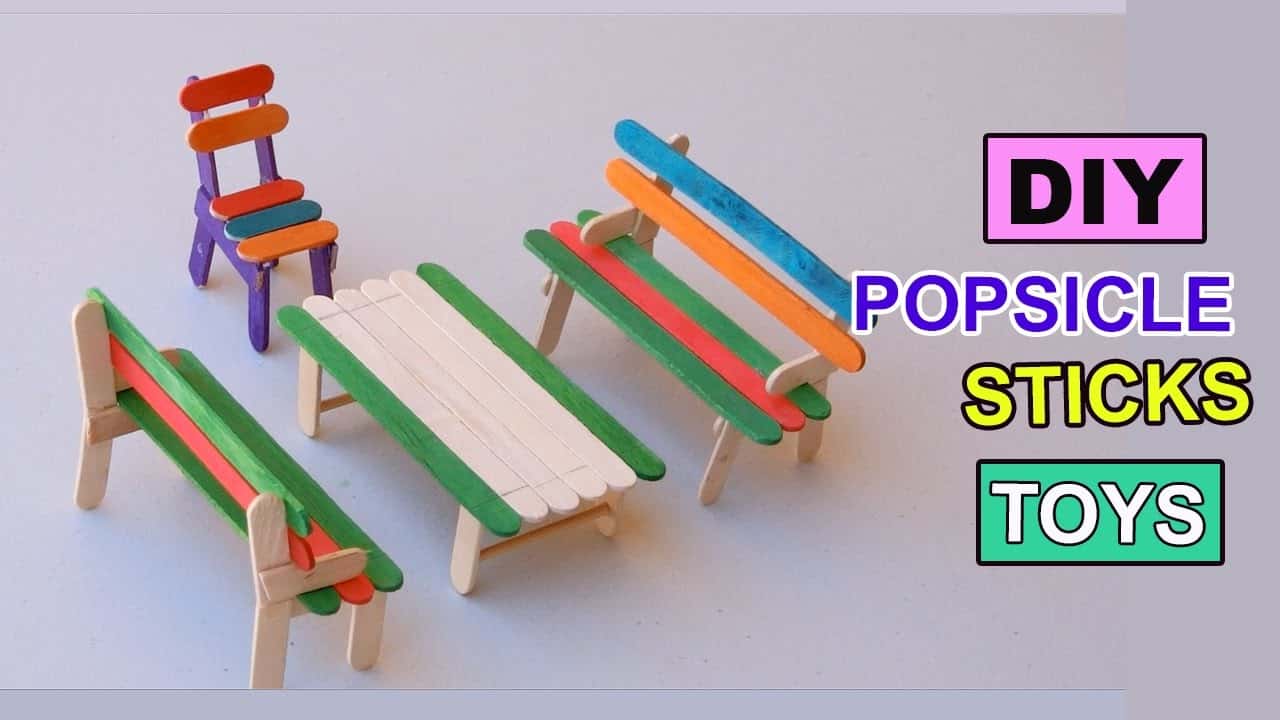 Diy popsicle stick furniture