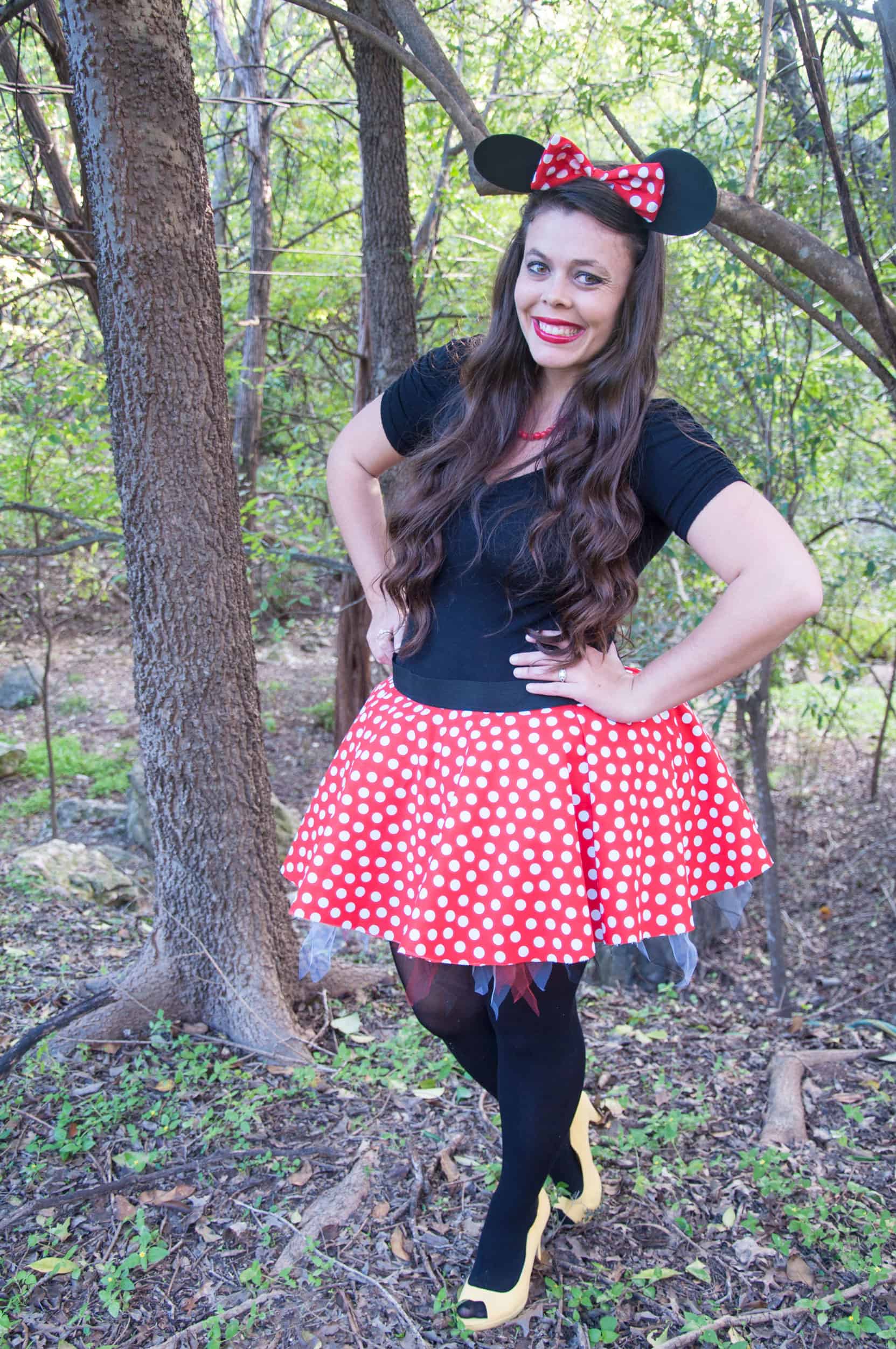 adult pink minnie mouse costume