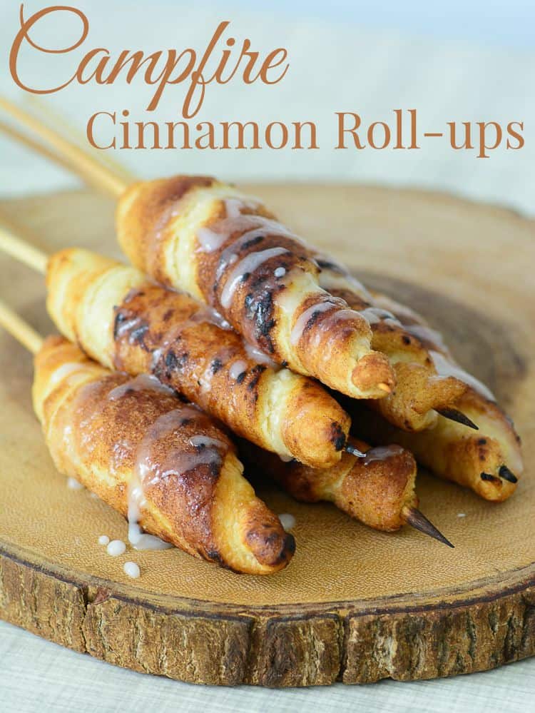 Campfire cinnamon rolls