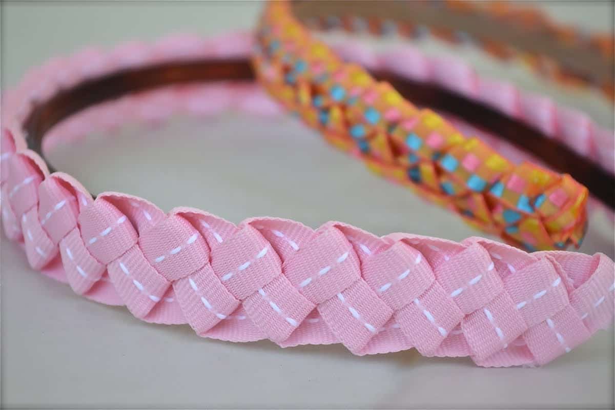 Ribbon woven hairbands