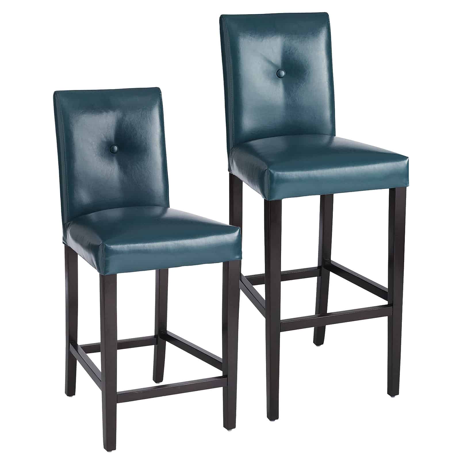 Pier one best sale leather bar stools