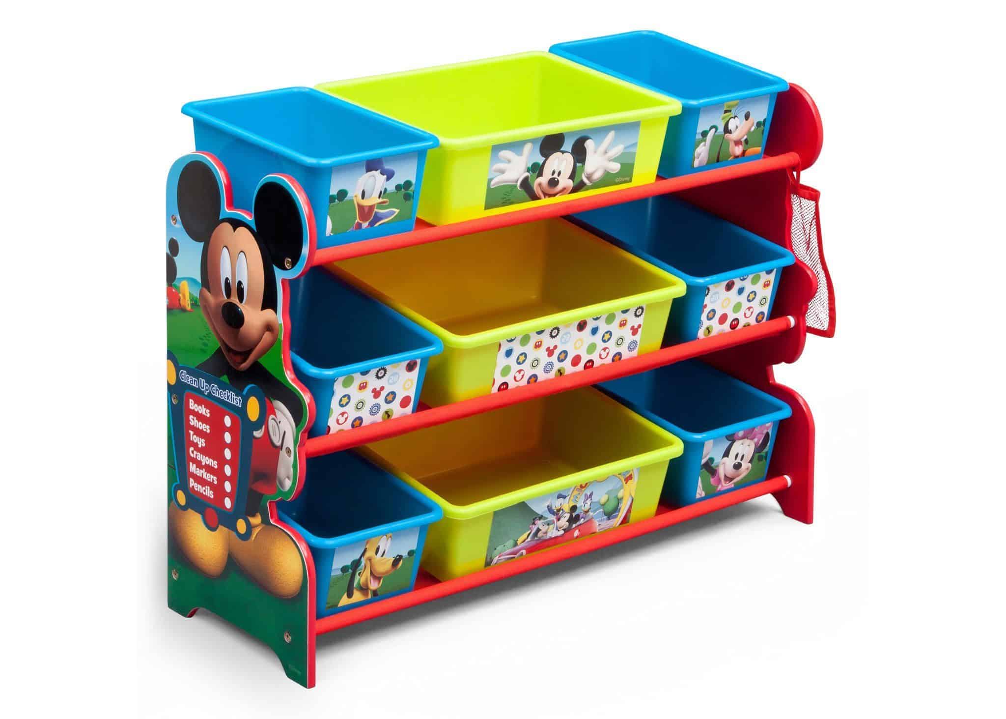 Mickey mouse plastic bin organizer