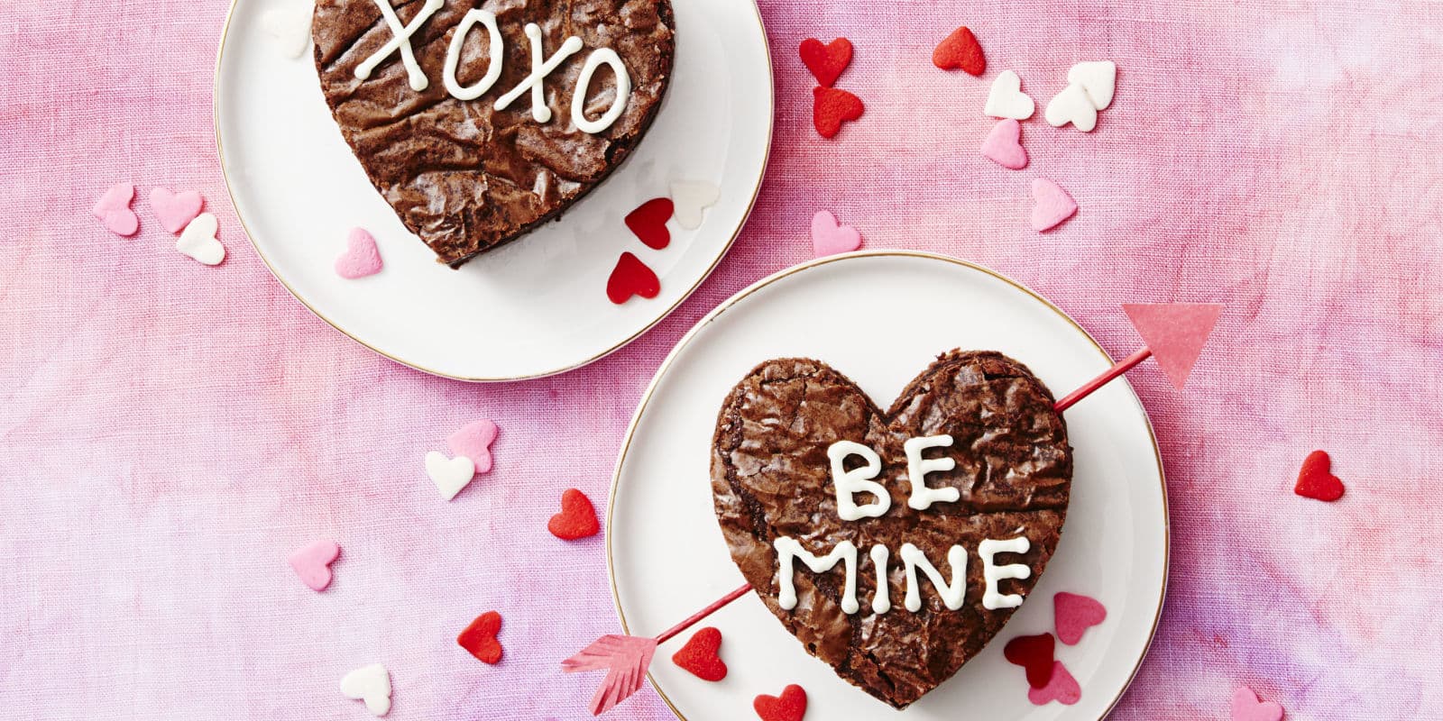 Conversation Heart Brownies - Valentine's Day Gift Idea