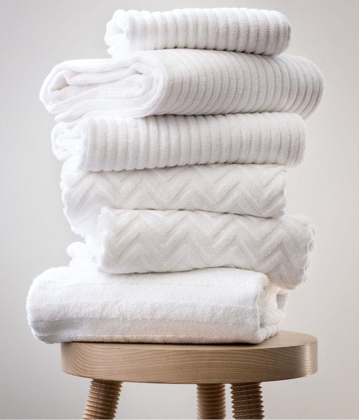 White towels for spa night