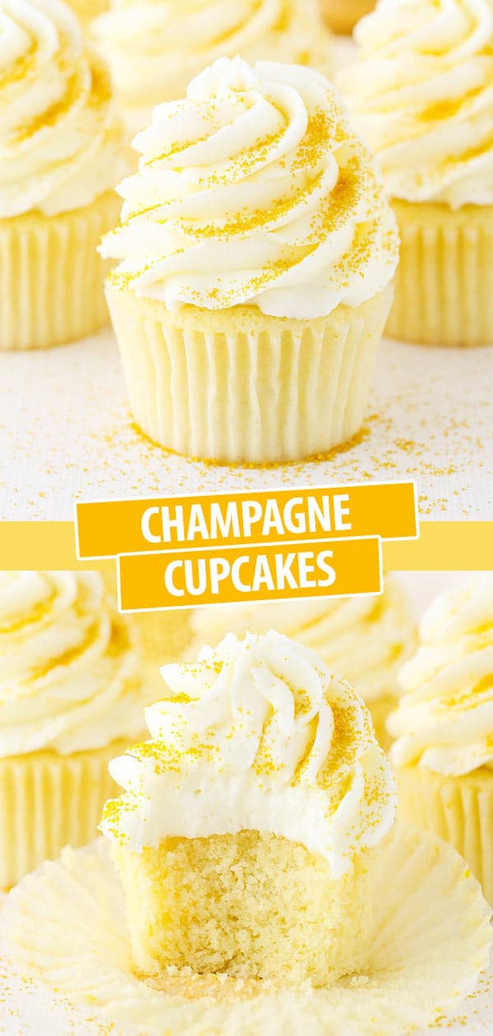 Champagne cupcakes homemade edible valentine’s day gifts