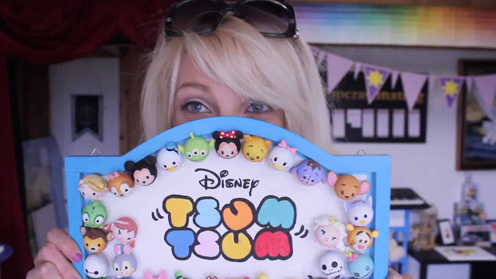 Cute disney tsum tsum wall art