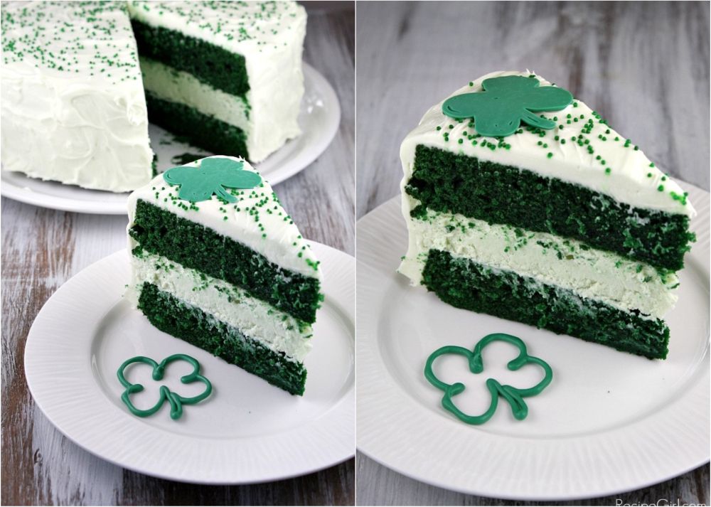 Green velvet cheesecake cake recipe