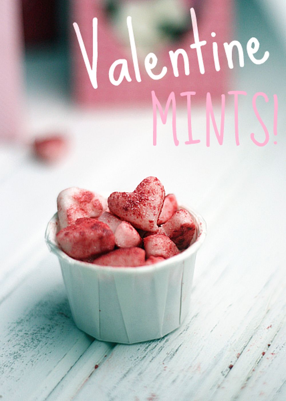 Homemade mints edible valentine's day gifts