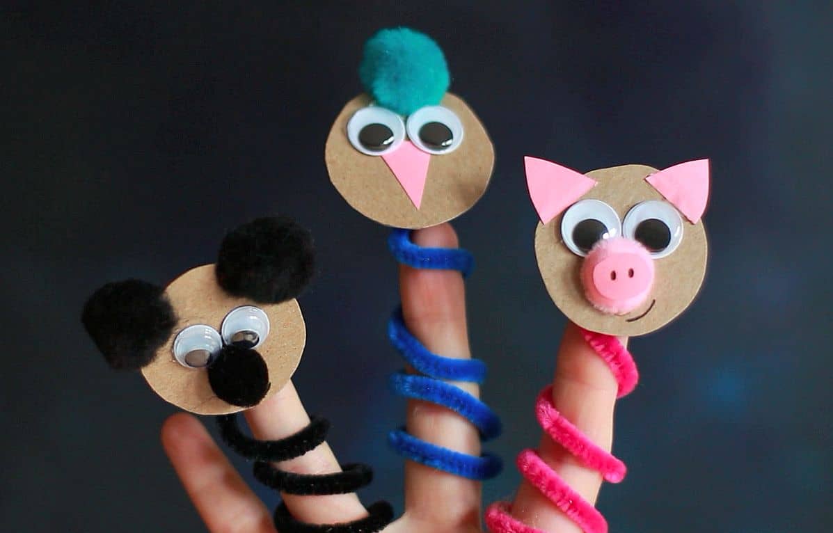 animal hand puppets diy