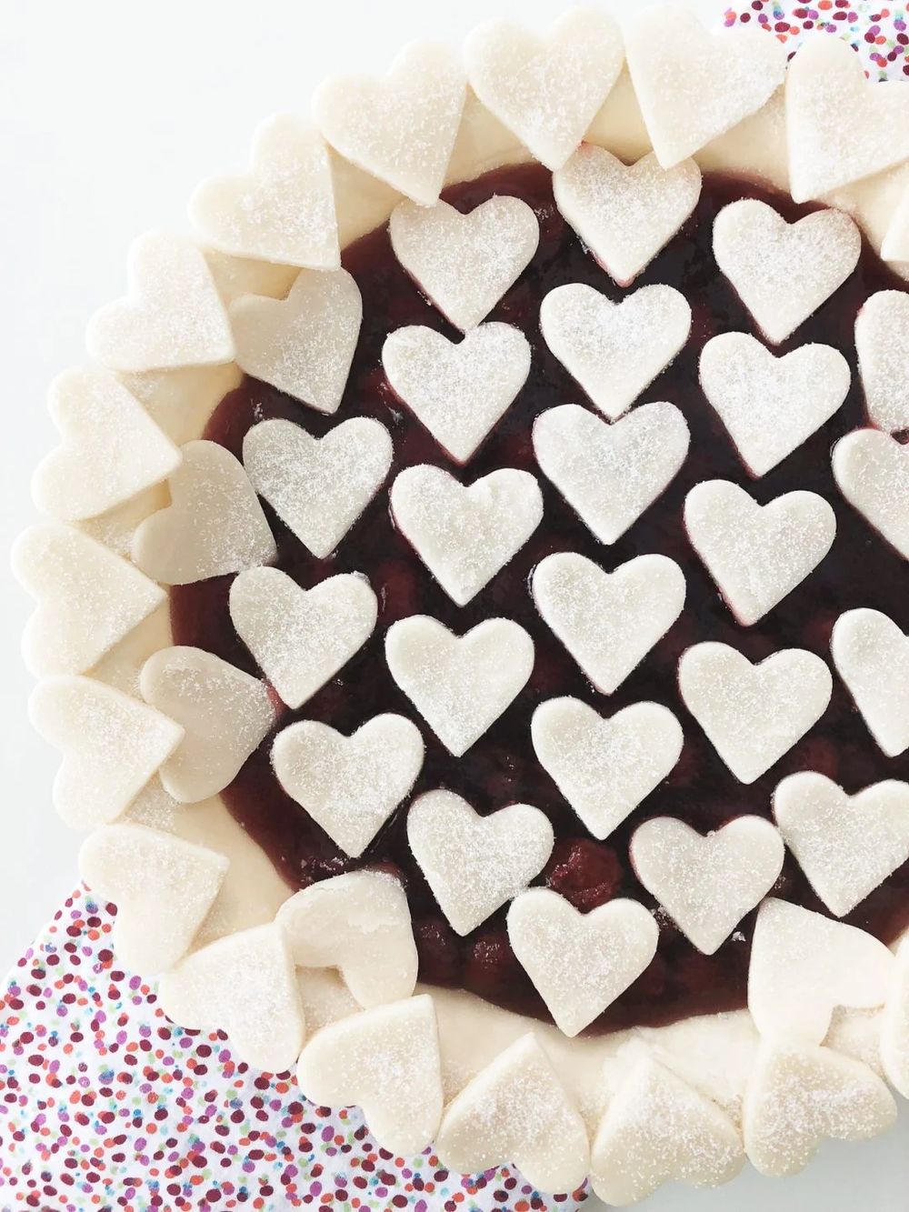 Valentine pie baked valentine's day gift ideas