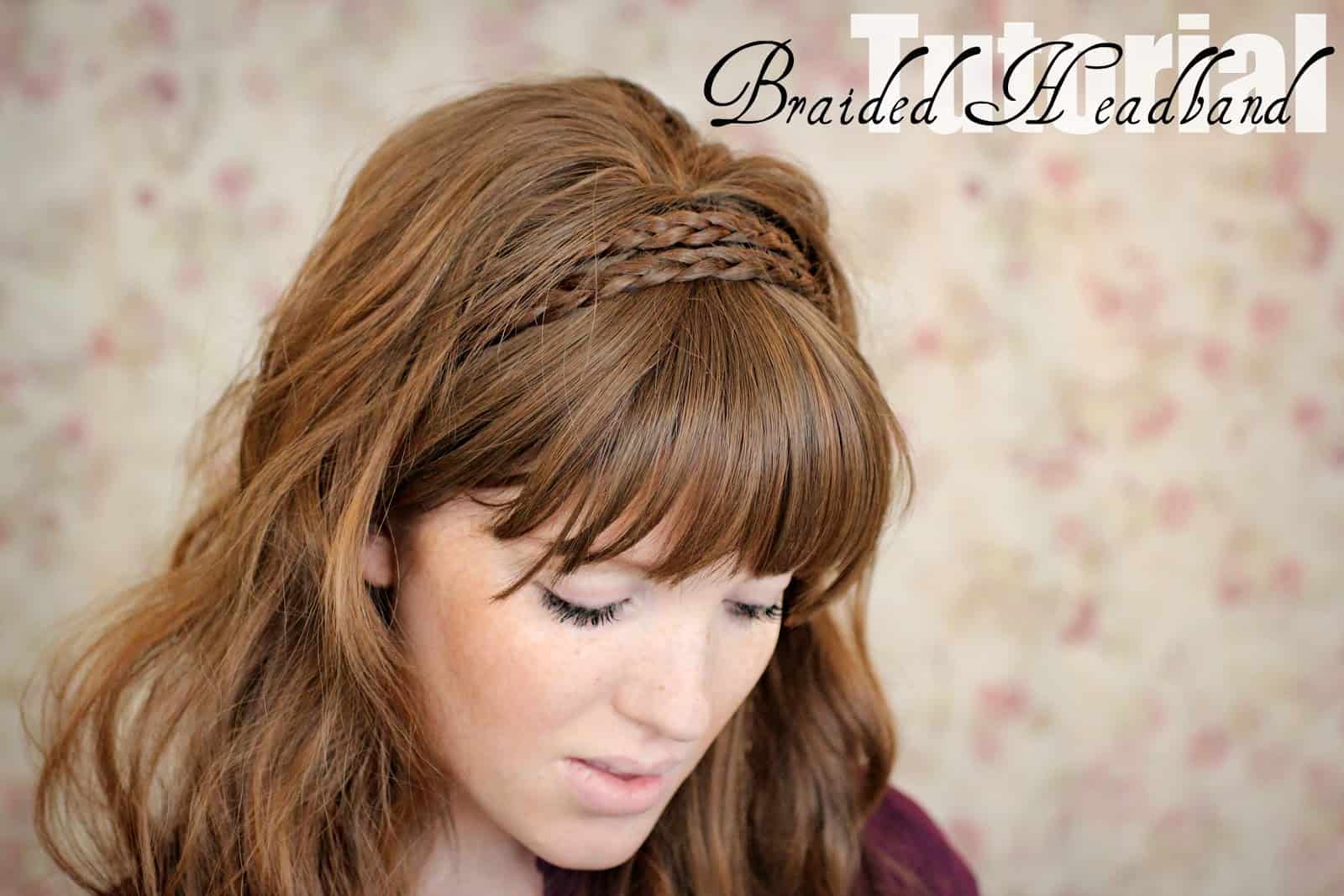 Braided headband tutorial