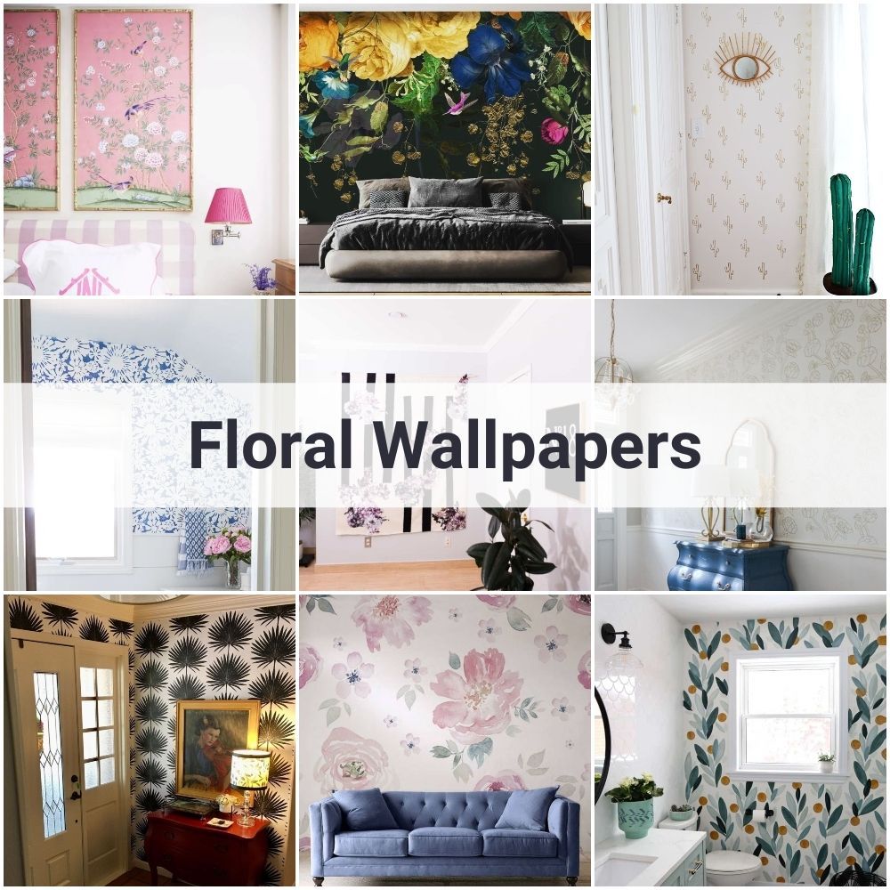 Floral wallpaper ideas