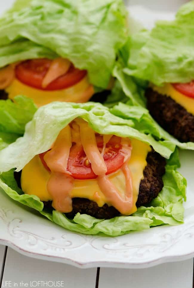 Cheeseburger lettuce wraps