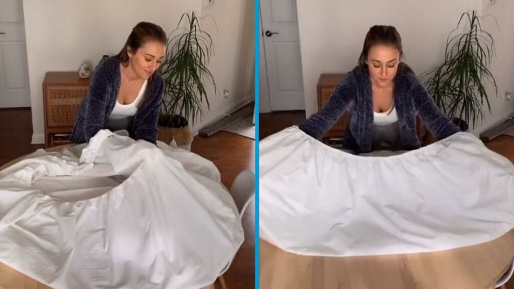 Best Life Hack - Fold a Fitted Sheet
