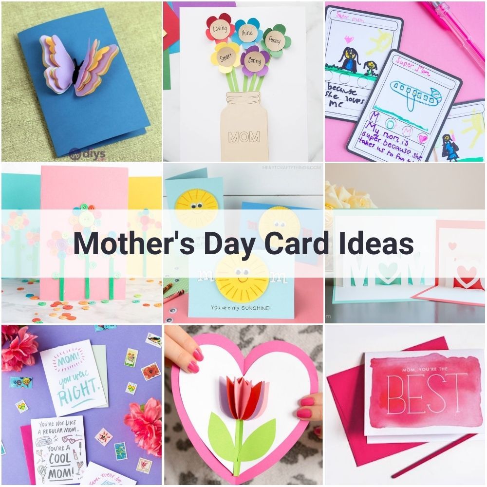 Diy mother's day card ideas