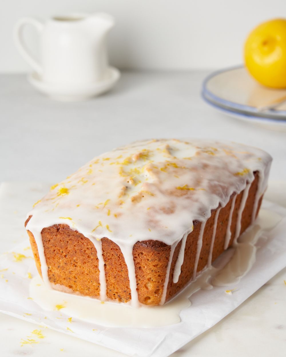 Lemon bread with poppy seeds - Yellow Cake Recipe