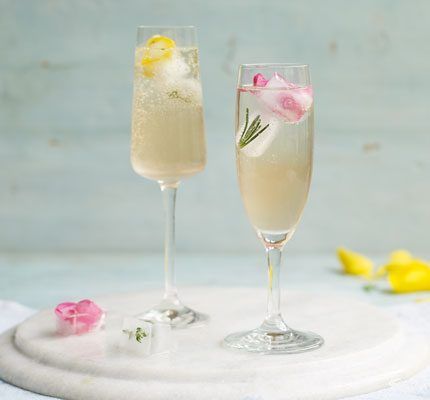 Elderflower and Herb Cooler - Spring Break Cocktail