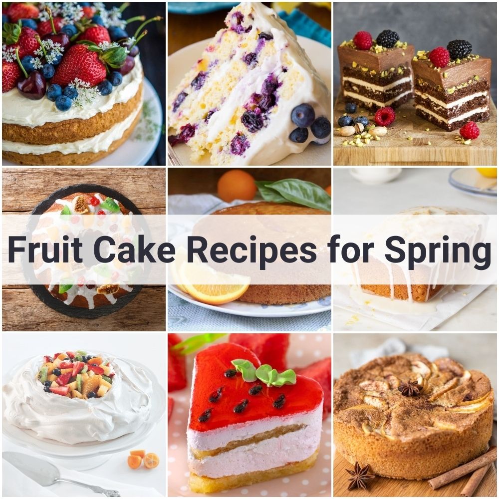 Fruit cake recipes for spring