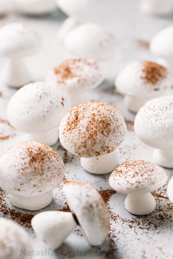 Meringue mushroom recipe