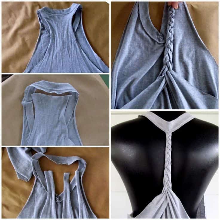 15 Fantastic Ways To Alter T Shirts And Tank Tops Get Ready For Summer - Diy Tank Top Designs