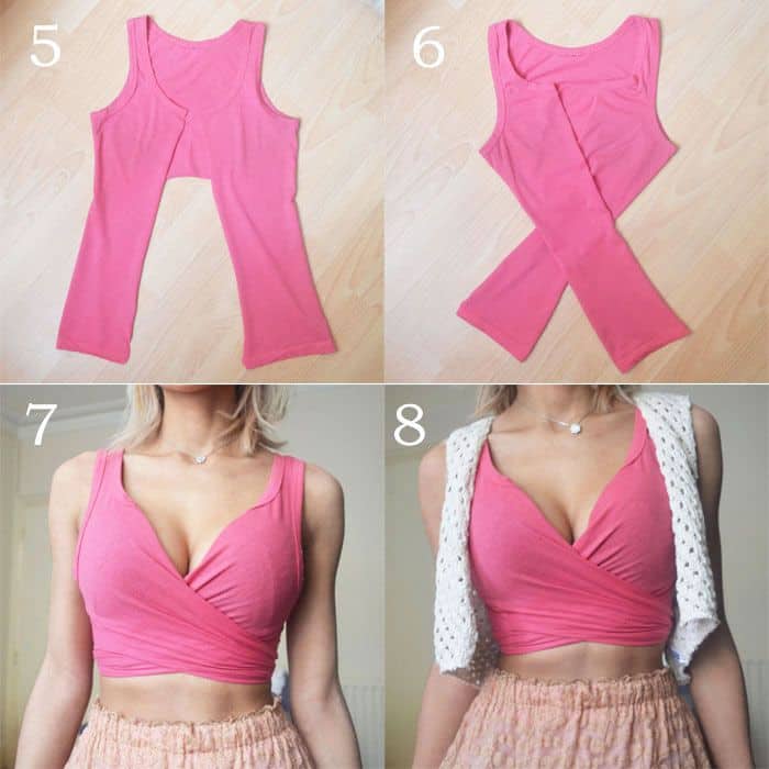 15 Fantastic Ways To Alter T Shirts And Tank Tops Get Ready For Summer - Diy Tank Top Ideas