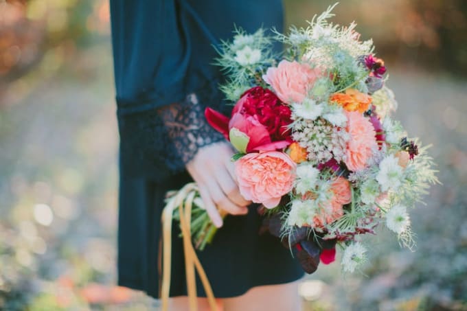 Diy boho wedding bouquet