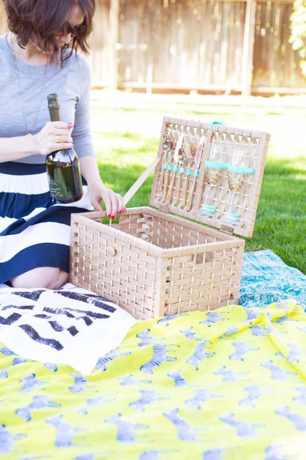 Diy picnic basket