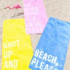 Bleach quote towels