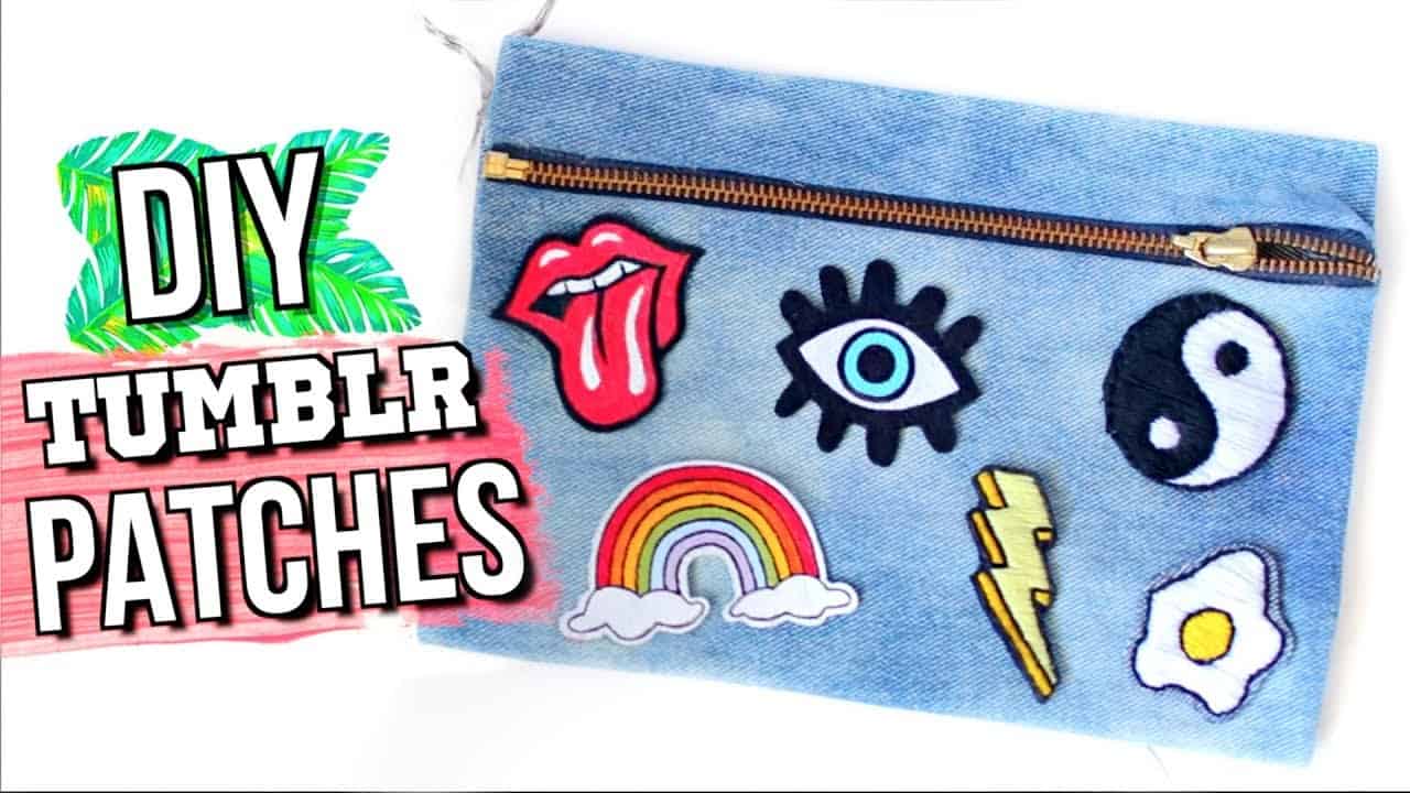 Diy tumblr inspired patches