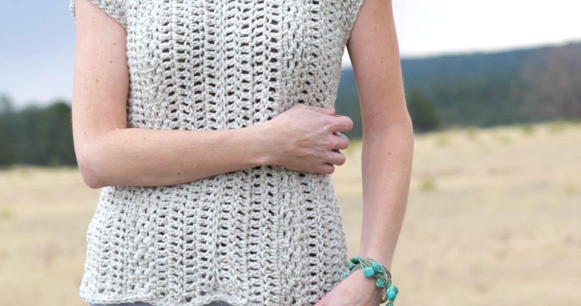 Topcho easy crochet shirt