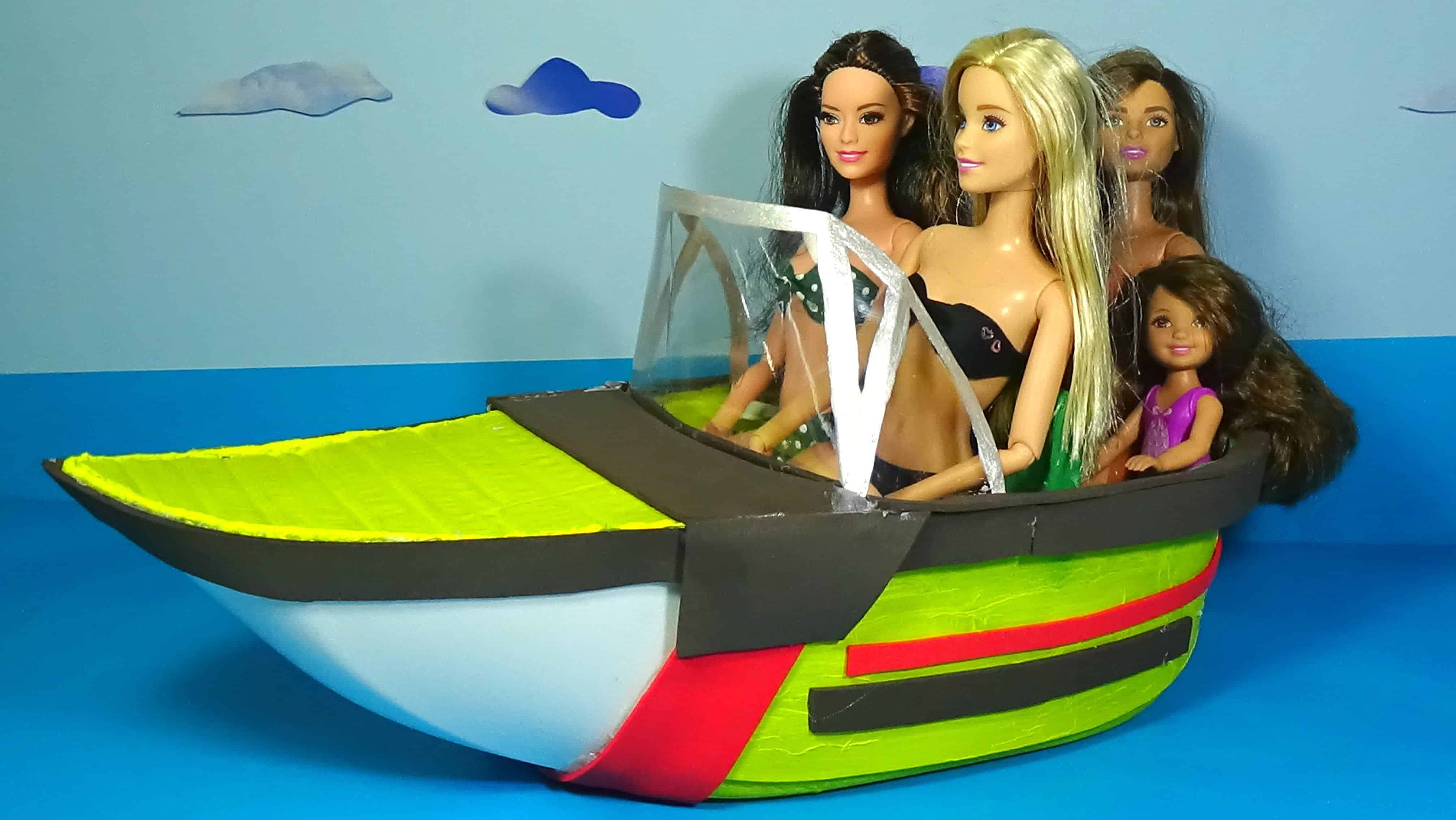 Barie doll speed boat