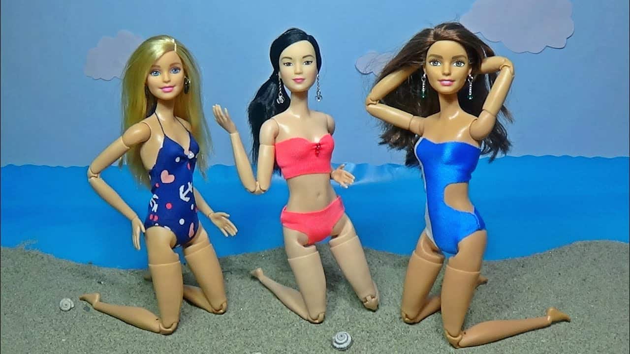 Diy doll swimsuits