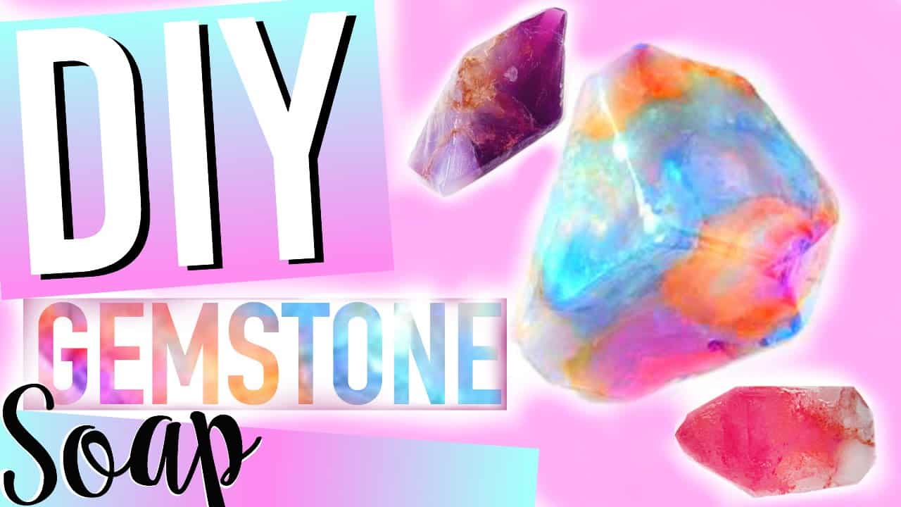 Diy gemstone soap