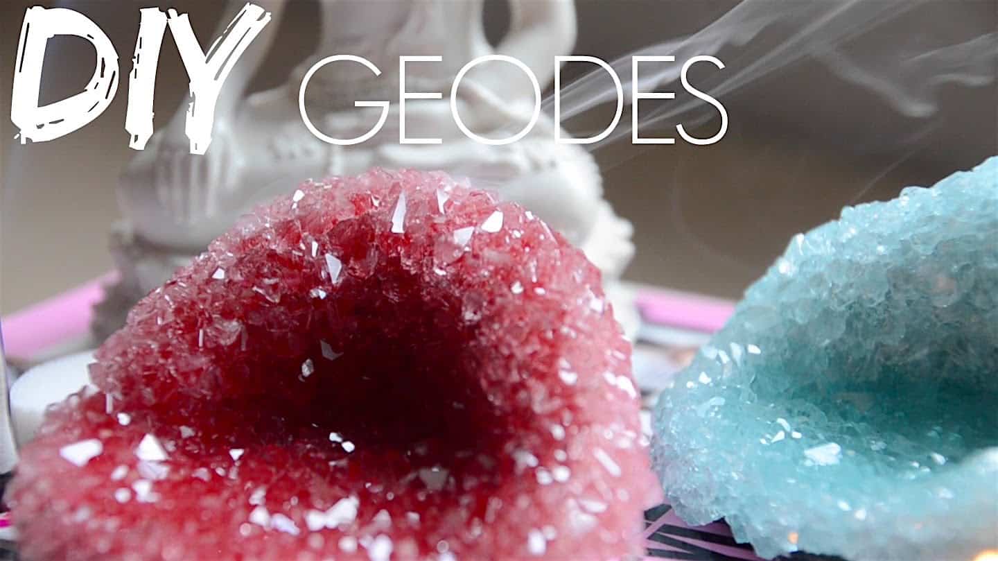 Decorative diy geodes