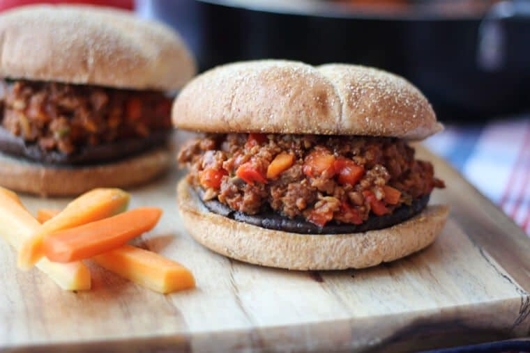 Vegan sloppy joes