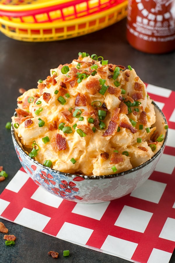 Bacon sriracha potato salad