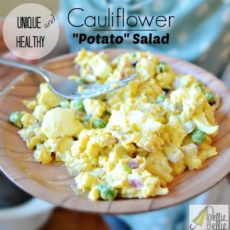 Cauliflower potato salad